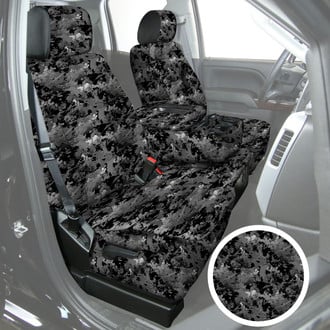 Saddleman® - TrueTimber 1st or 2nd or 3rd Row Viper Urban Camo Custom Seat Covers