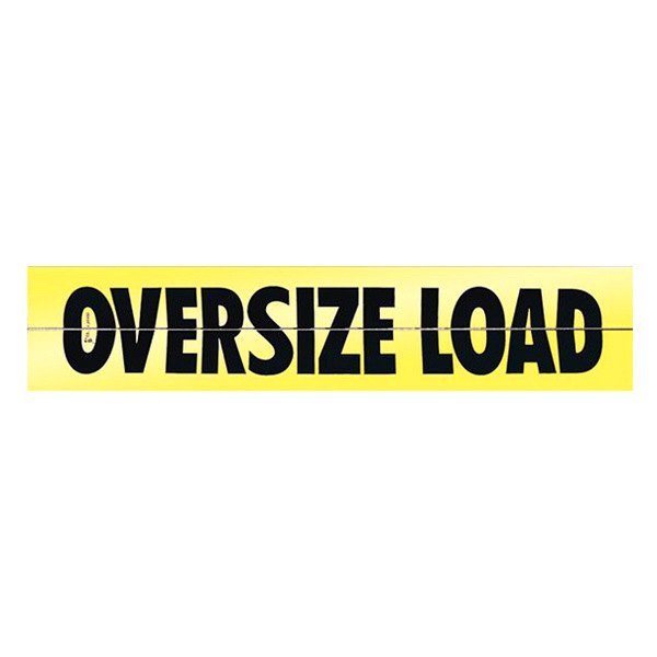 SafeTruck® - 84" x 18" Oversize Load Reflective Aluminum Sign