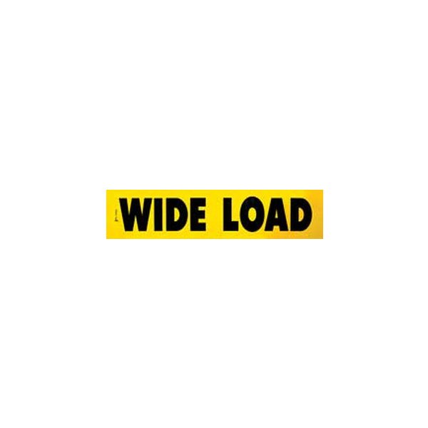 SafeTruck® - "Wide Load" 18" x 84" Non-reflective Vinyl Decal