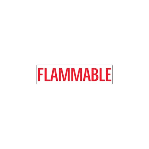 SafeTruck® - "Flammable" 6" x 24" Decal