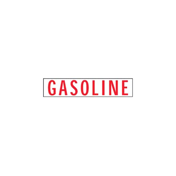 SafeTruck® - "Gasoline" 2.5" x 12" Decal