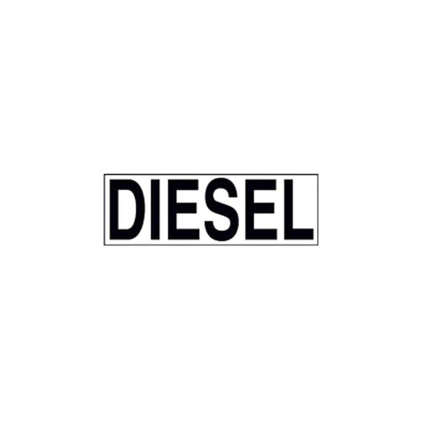 SafeTruck® - "Diesel" 3.5" x 10.5" Decal