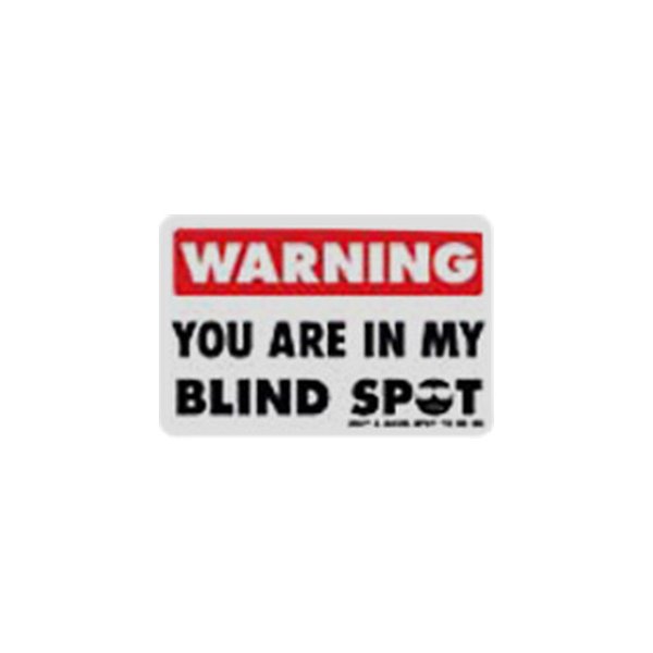 SafeTruck® - "You Are in My Blind Spot" 4.5" x 6.75" Decal