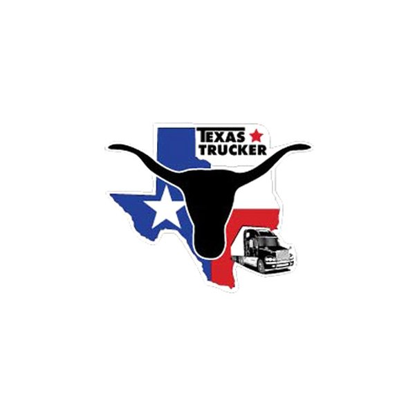 SafeTruck® - "Texas Trucker" 10" x 12.25" Decal