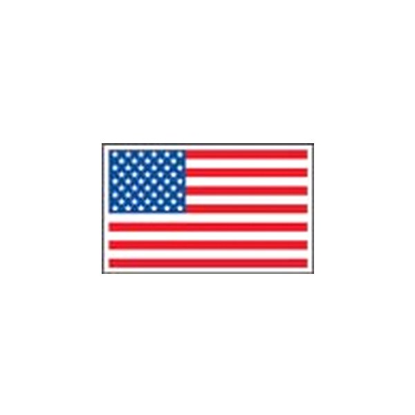 SafeTruck® - USA Flag 4" x 6.5" Decal