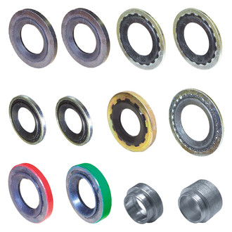 Santech® - A/C Compressor Sealing Washer Kit