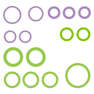 Santech® - A/C System O-Ring and Gasket Kit