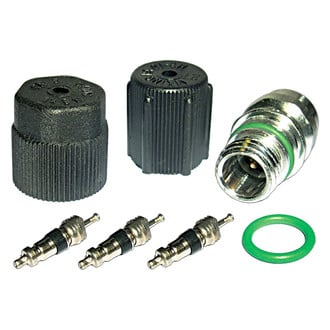 Santech® - A/C System Valve Core and Cap Kit