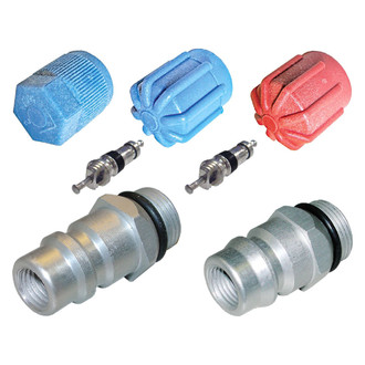 Santech® - A/C System Valve Core and Cap Kit
