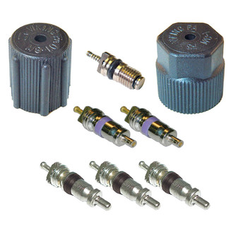 Santech® - A/C System Valve Core and Cap Kit