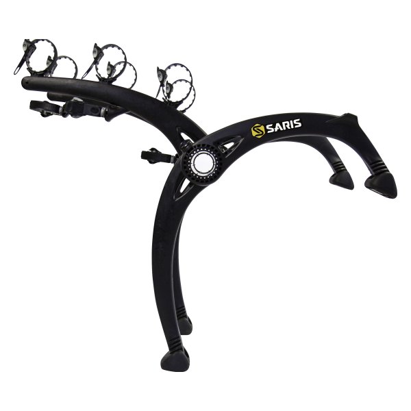 Saris® - Bones EX Black Trunk Mount Bike Rack for 3 Bikes