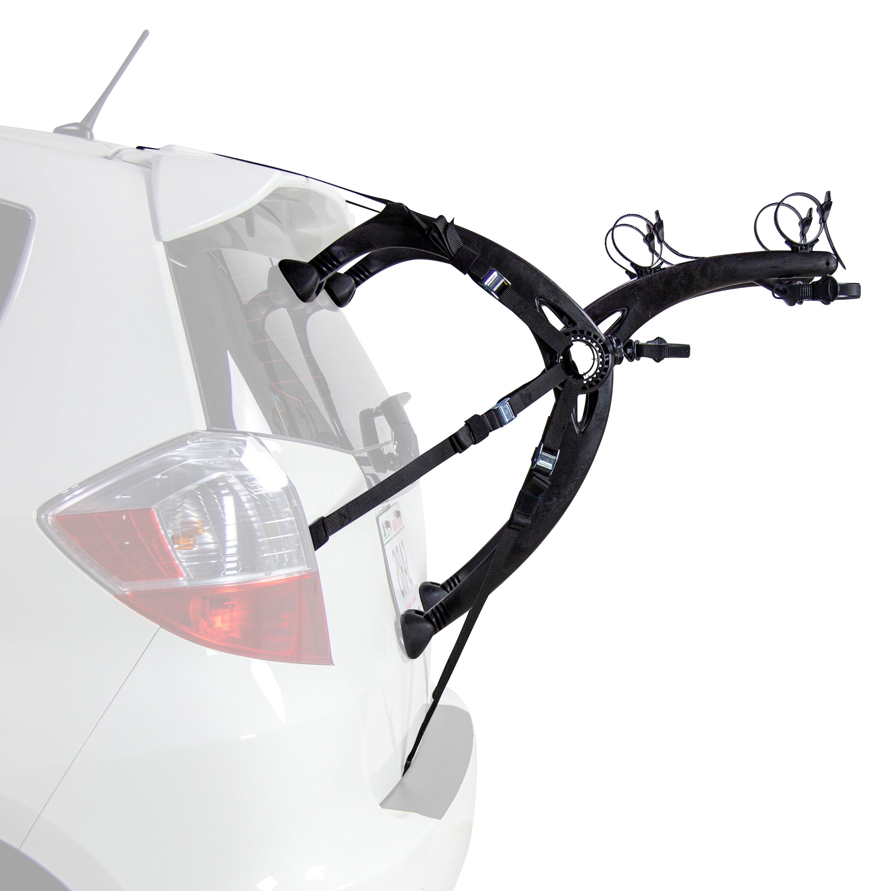 Saris® 804 - Bones EX Black Trunk Mount Bike Rack for 2 Bikes