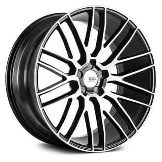 BM-13 Black with Machined Face and Stripe
