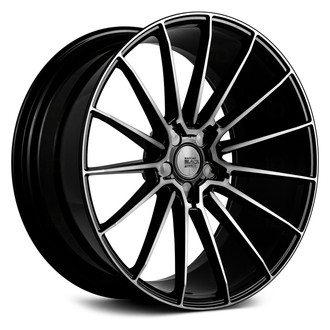 Barniesです SAVINI® BM-16 Wheels - Gloss Black with Double Dark Tint Rims