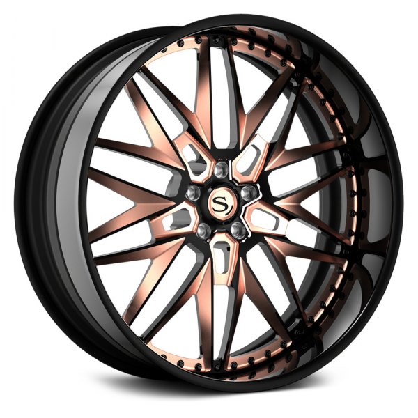 SAVINI® - SD-31 3PC Black with Rose Gold Accents