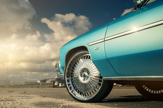 MARCONI 3PC SD-03 Chrome on Chevy Caprice