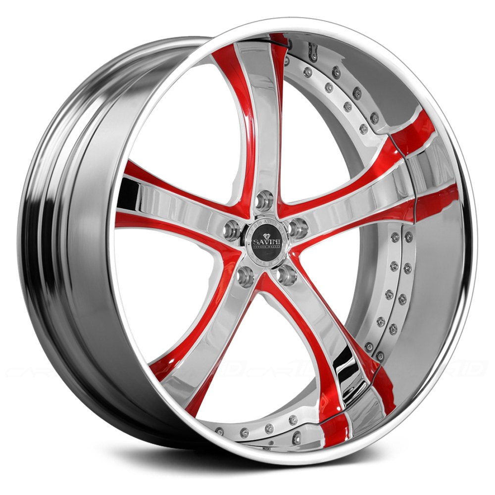 SAVINI® SV33 3PC Wheels - Custom Finish Rims