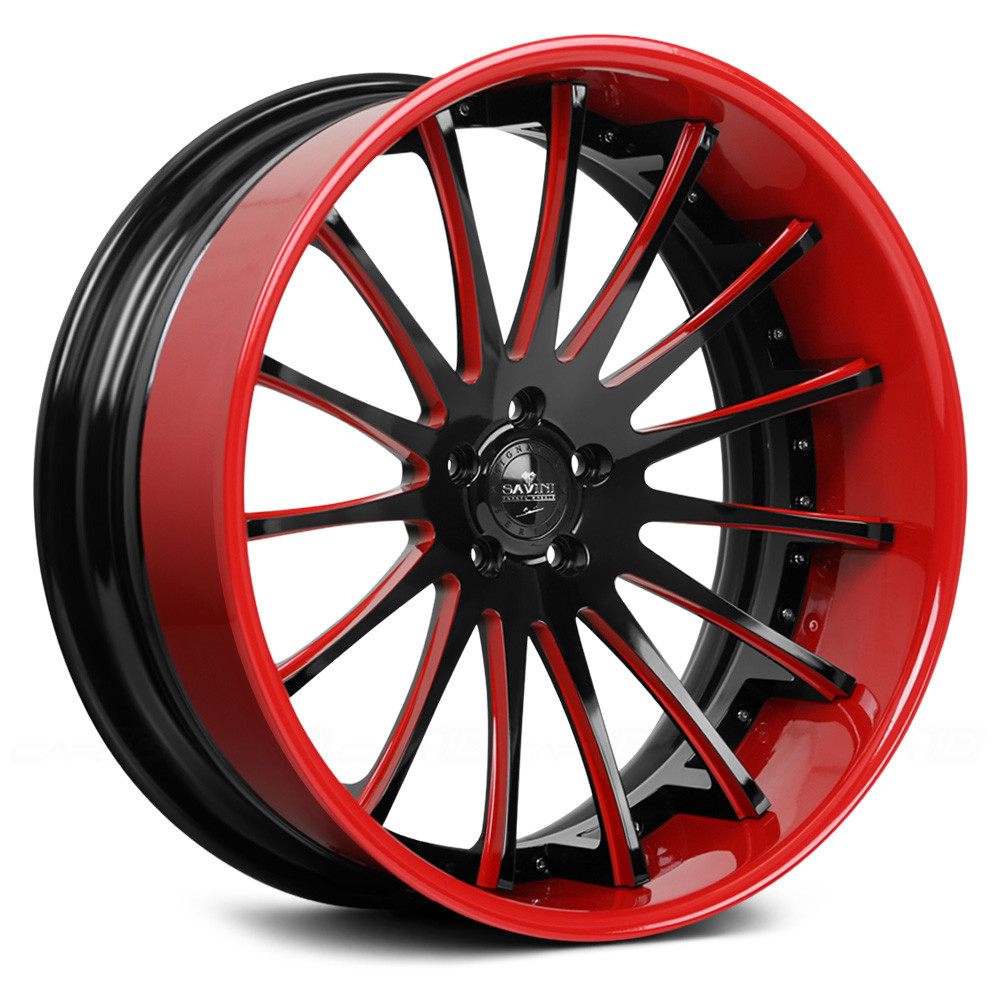 SAVINI® SV34 3PC Wheels - Custom Finish Rims