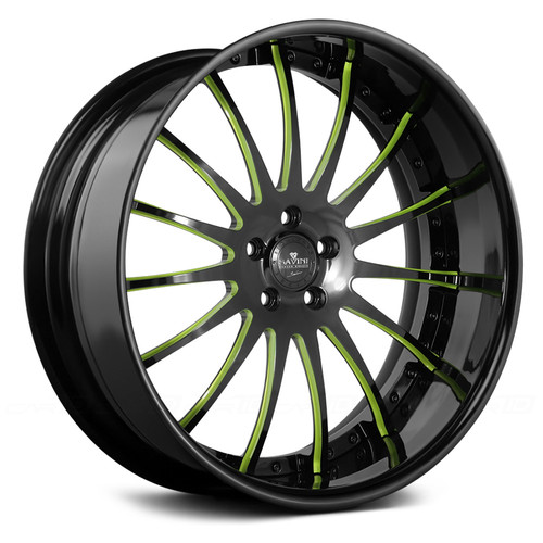 SAVINI® SV34 3PC Wheels - Custom Finish Rims