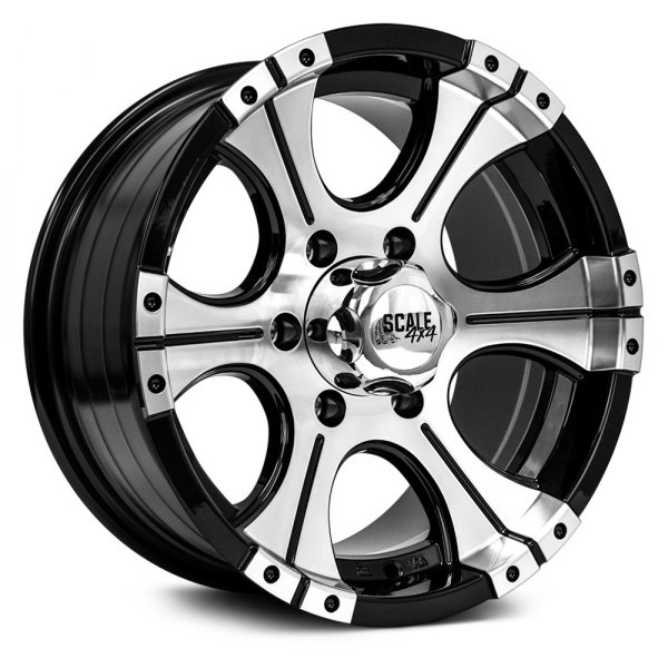 SCALE 4X4® - ACE Black with Machined Face
