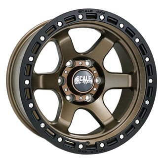 SCALE 4X4® - S03 Matte Bronze with Black Beadlock