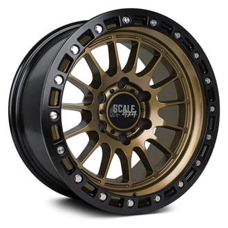 SCALE 4X4® - S04 Matte Bronze with Black Beadlock