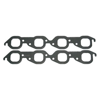 SCE Gaskets® - Accu Seal Pro Reinforced Graphite Coated Fiber Exhaust Header Gaskets