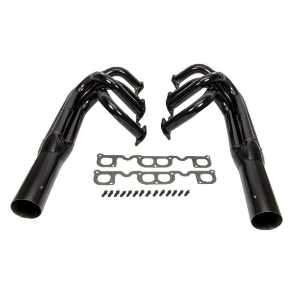 Schoenfeld Headers® 1015LVDNB Steel Painted Sprint Car Exhaust Headers
