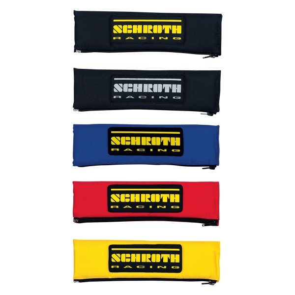 Schroth® - 3" Blue Shoulder Pads with Racing Badge