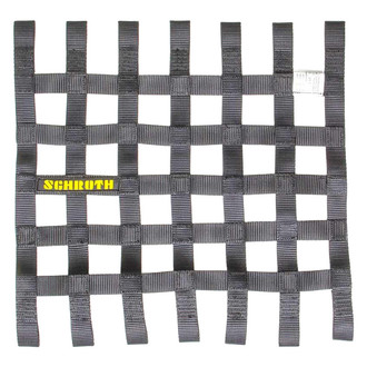 Schroth® - Black Driver Side SFI 27.1 Window Net W/O Hardware