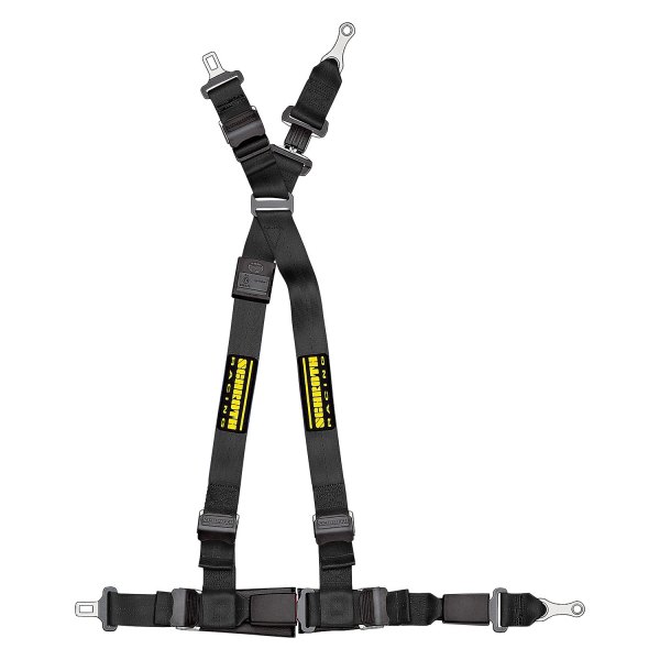 Schroth® - QuickFit™ Black Driver Side Harness Set with Racing Patch