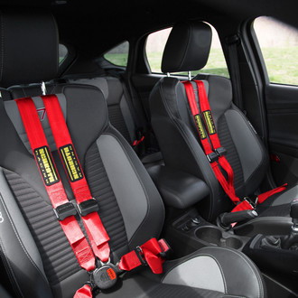 Schroth® - QuickFit Pro™ Driver Side Harness Belt, Red