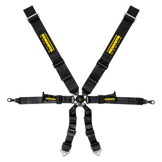 Schroth® - 6-Point Profi II™ 3x2" Flexi Harness Belts, Black
