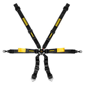 Schroth® - 6-Point Profi II™ 3x2" Enduro Harness Belts, Black