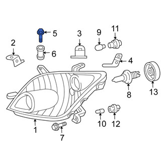 Scion OE - Headlight Mounting Screw
