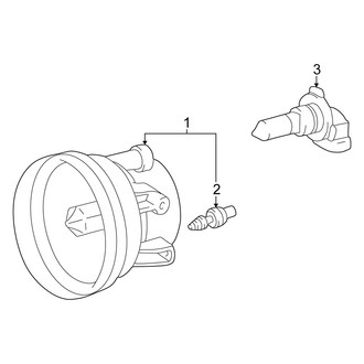 Scion OE - Front Lamps - Fog Lamps