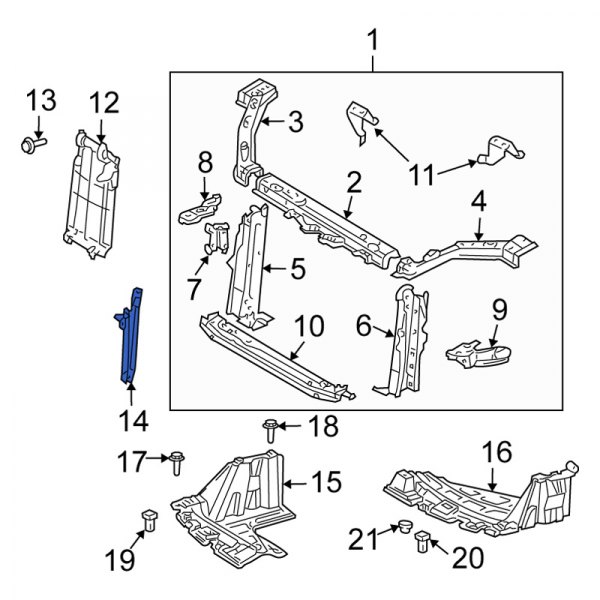 Hood Latch Support