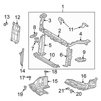 Scion OE - Radiator Support