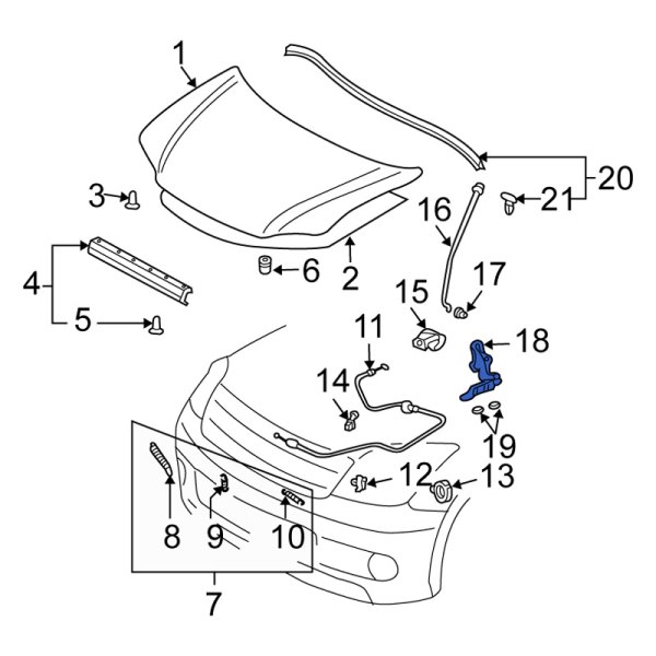 Hood Hinge