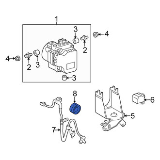 Scion OE - Rear ABS Wheel Speed Sensor