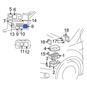Scion OE - Starter Relay