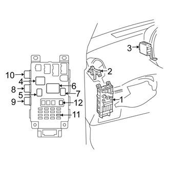 Scion OE - Electrical Components (Instrument Panel)