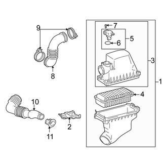 Scion OE - Engine / Transaxle - Air Intake
