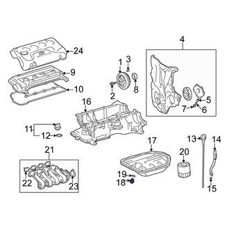 Scion OE - Engine Oil Drain Plug
