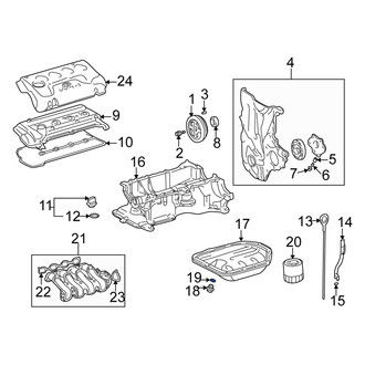 Scion OE - Engine Oil Drain Plug Gasket