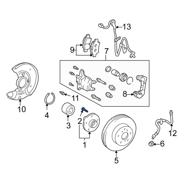 Wheel Lug Stud