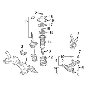 Scion OE - Front Suspension - Suspension Components