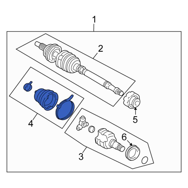 CV Joint Boot Kit