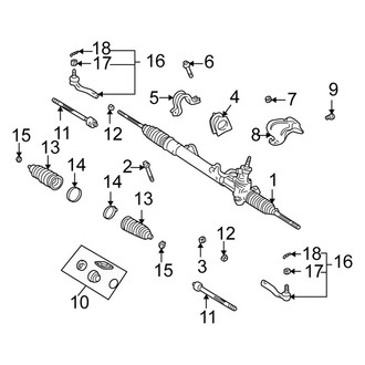 Scion OE - Steering Gear & Linkage