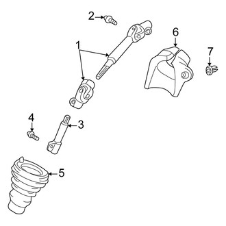 Scion OE - Steering Column - Shaft & Internal Components
